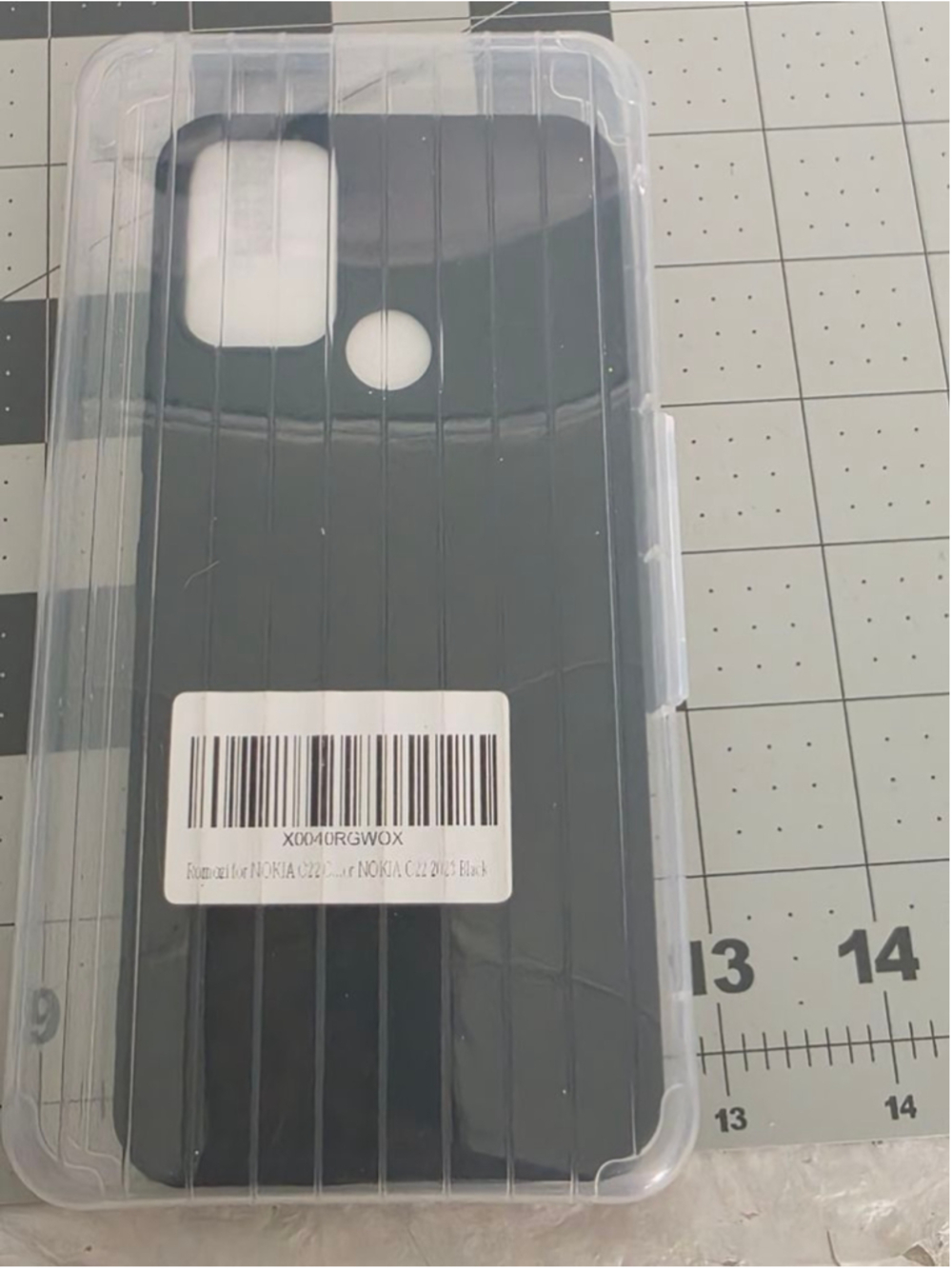 Cell Phone Case for Nokia C22 Black‎